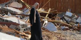 بالصور: الاحتلال يهدم 8 منازل في أريحا