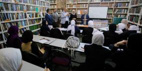 تسليم أجهزة إلكترونية ومعدات تقنية هبة من وكالة بيت مال القدس لفائدة مكتبة المسجد الأقصى