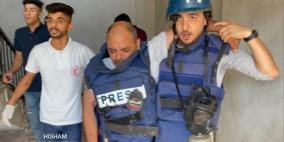 الإعلام الرسمي يدين استهداف طواقم تلفزيون فلسطين