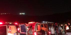 صور: مصرع مواطن وإصابة 6 آخرين بحادث سير شرق طولكرم