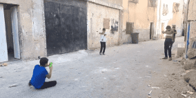 شاهد: أطفال يمثلون مشهد الاشتباك الأخير للشهيد التميمي