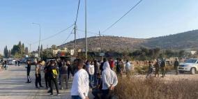 إصابات بالاختناق خلال مواجهات مع الاحتلال في بلدة الساوية
