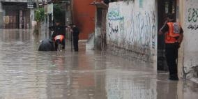 بلدية غزة: كمية أمطار اليوم تشكّل 11% من المعدل السنوي