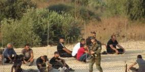شرطة الاحتلال تعتقل 10 عمال فلسطينيين