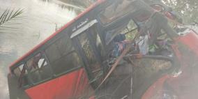 مصر: مصرع 19 شخصا إثر سقوط حافلة بنهر النيل