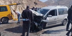 12 إصابة إثر حادث سير شرق بيت لحم