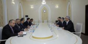 وفد من المؤتمر الوطني الشعبي للقدس يزور الإدارة الدينية لمسلمي أوزبكستان