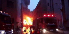 مصرع 36 شخصاً بحريق في مصنع وسط الصين