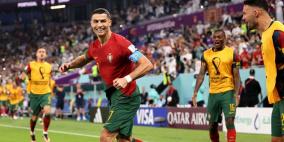 البرتغال تحقق فوزا صعبا على غانا ورونالدو يدخل التاريخ