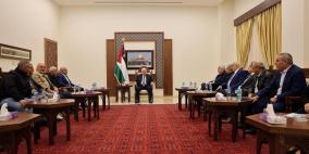  تفاصيل لقاء الرئيس عباس مع إقليم حركة "فتح" في نابلس