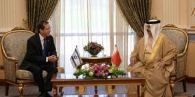تفاصيل اجتماع ملك البحرين والرئيس الإسرائيلي في المنامة