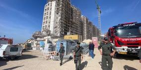 مصرع عاملين وإصابة آخرين بانهيار سقالات بناء في مستوطنة "غفعات زئيف"