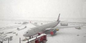 الثلوج تتسبب في تأخير 50 رحلة في مطارات موسكو