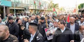 بالصور: مسيرات حاشدة تجوب محافظات الوطن تنديدا باغتيال الأسير أبو حميد
