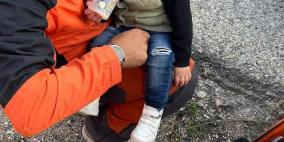 بالصور: إصابة طفلة جراء اعتداء للمستوطنين جنوب نابلس