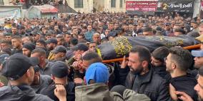 بالفيديو: تشييع جثمان الشهيد عمر السعدي في مخيم جنين