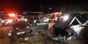 صور: حادث مروع .. مصرع شاب وإصابة 5 آخرين شرق نابلس