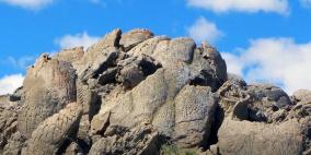 سر نقش "محمد هو نبي الله" على صخرة في الولايات المتحدة (شاهد)