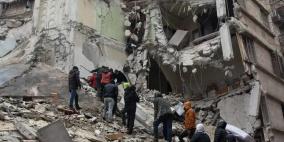 مصرع 8 لاجئين فلسطينيين بينهم 3 أطفال جراء الزلزال الذي ضرب سوريا