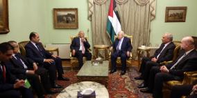 الرئيس عباس يستقبل الأمين العام لجامعة الدول العربية
