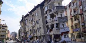 ارتفاع حصيلة الضحايا الفلسطينيين جراء الزلزال في تركيا وسوريا