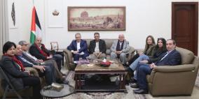السفير دبور يستقبل ملتقى الحوار اللبناني الفلسطيني
