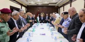 تفاصيل اجتماع اللجنة المنبثقة عن القيادة الفلسطينية لمتابعة التطورات