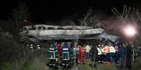 29 قتيلاً و85 جريحاً في حادث تصادم بين قطارين في اليونان