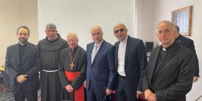 الهباش يرأس الوفد الفلسطيني في اجتماعات لجنة الحوار مع الفاتيكان في روما