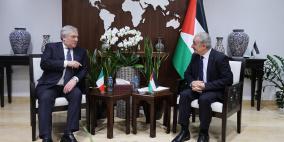 اشتية يدعو إيطاليا الأخذ بزمام المبادرة والاعتراف بدولة فلسطين