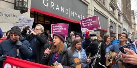 نشطاء سلام في الولايات المتحدة يواصلون التظاهر ضد زيارة سموتريتش
