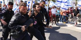 تجدد الاحتجاجات والتظاهرات في إسرائيل ضد إضعاف القضاء