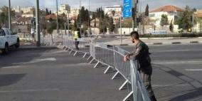 الاحتلال يُغلق عدة شوارع في القدس بحجة تأمين ماراثون تهويدي