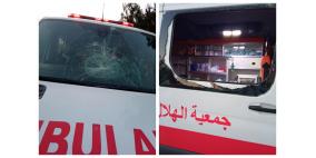"الصليب الأحمر" يصدر بيانا حول الاعتداء على مركبة إسعاف في حوارة