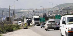 تشديدات عسكرية وأمنية للاحتلال في محيط نابلس