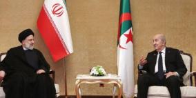 الرئيسان الجزائري والإيراني يتفقان على تقوية العلاقات في المجالين السياسي والاقتصادي