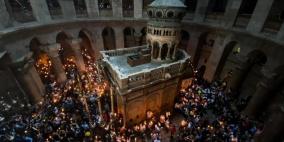 الكنائس المسيحية الشرقية في بيت لحم تحتفل بسبت "النور" 