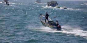  الاحتلال يستهدف الصيادين شمال قطاع غزة 