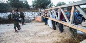 الاحتلال يحتجز 10 شبان من بلدة يعبد على حاجز عسكري غرب نابلس