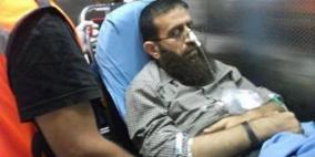 نقل الأسير خضر عدنان لمشفى غير معلوم بعد تدهور حالته الصحية