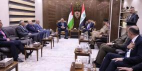 وزيرا داخلية فلسطين والعراق يبحثان العلاقات الثنائية