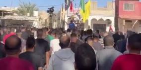 فيديو: أُعلن الإضراب الشامل .. تشييع الشهيد جبريل اللدعة في أريحا