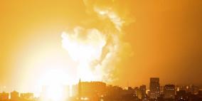 غزة تحت القصف.. الاحتلال يشن غارات عنيفة على القطاع (شاهد)