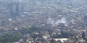 بالفيديو: إصابات واعتقال شابين خلال اقتحام قوات الاحتلال نابلس