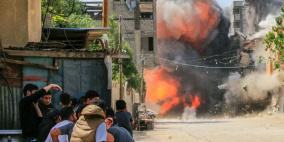 العدوان على غزة يدخل يومه الخامس: 33 شهيدا و150 جريحا