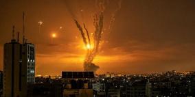 شاهد: جيش الاحتلال يواصل مهاجمة أهدافٍ في غزة والمقاومة ترد