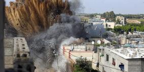 شاهد: غزة تحت القصف والمقاومة ترد