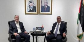 الشيخ يلتقي رئيس وحدة الشؤون الفلسطينية الامريكي جورج نول
