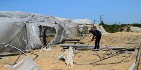 غزة.. أكثر من مليون دولار خسائر الزراعة جراء العدوان