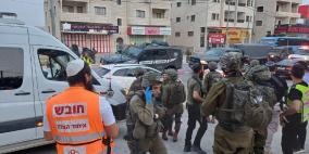 إصابة جندي من جيش الاحتلال بجراح طفيفة "دهسا" في حوارة